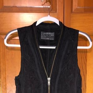 All Saints Zeeda black dress UK 12 (US 8)